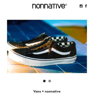 ノンネイティブ(nonnative)のnonnative vans ノンネイティブ   ヴァンズ　コラボ　スニーカー(スニーカー)