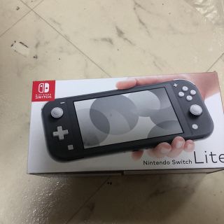 ニンテンドースイッチ(Nintendo Switch)のNintendo Switch Liteグレー  pさん専用(家庭用ゲーム機本体)