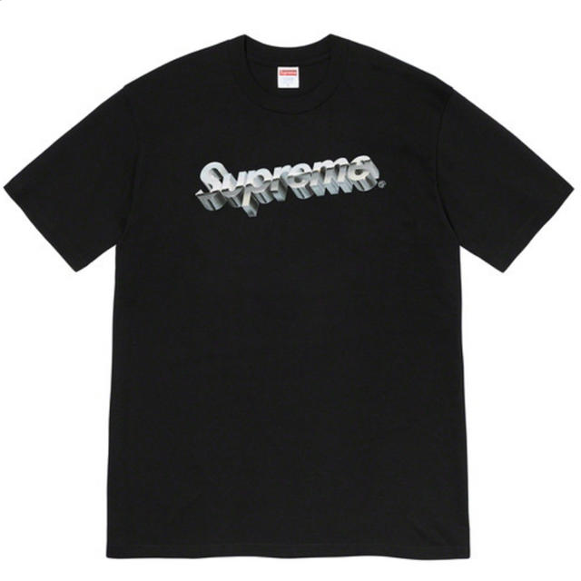 Supreme Chrome Logo Tee クロームロゴ XL