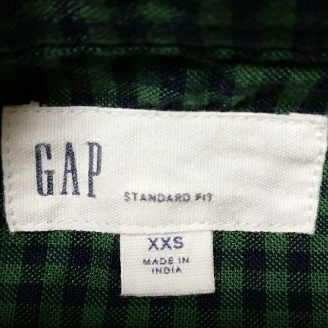 GAP(ギャップ)の【未使用品】GAP 長袖チェックシャツ(XXS) メンズのトップス(シャツ)の商品写真