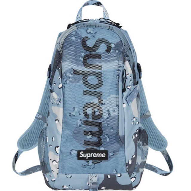 Supreme 2020SS Backpack ブルーカモ 迷彩