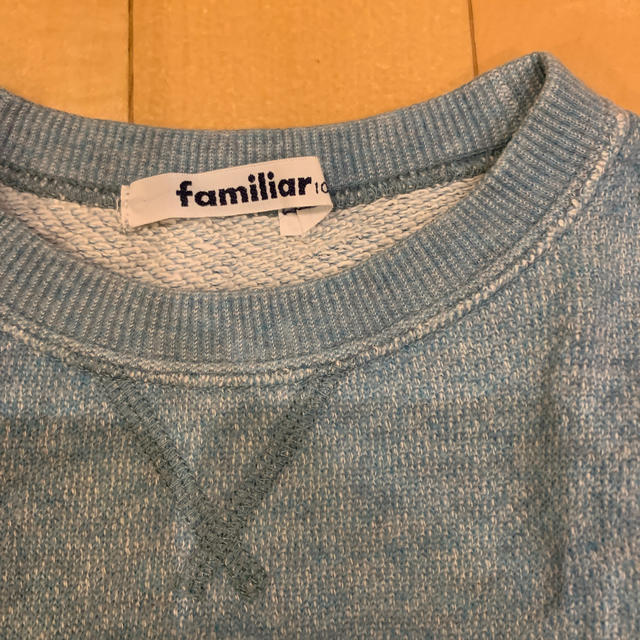 familiar(ファミリア)のfamiliar ファミリア　100cm トレーナー キッズ/ベビー/マタニティのキッズ服女の子用(90cm~)(Tシャツ/カットソー)の商品写真