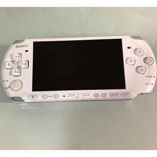 プレイステーションポータブル(PlayStation Portable)のPSP-3000  パールホワイト(携帯用ゲーム機本体)