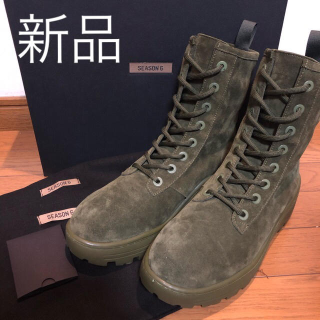 yeezy season 6 combat boots