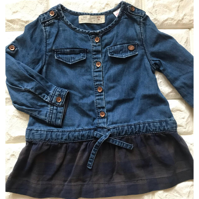 ZARA KIDS(ザラキッズ)のベビー キッズ  キッズ/ベビー/マタニティのベビー服(~85cm)(ワンピース)の商品写真