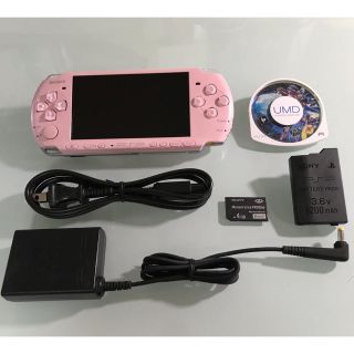 プレイステーションポータブル(PlayStation Portable)のPSP-3000  ブロッサムピンク(携帯用ゲーム機本体)