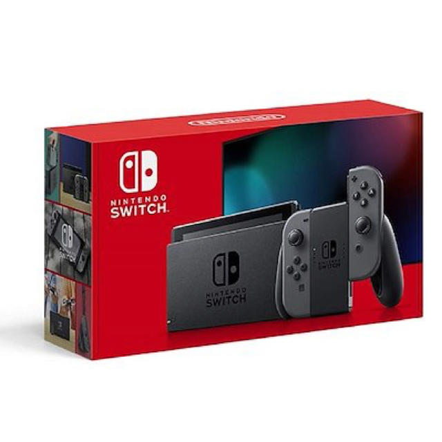 Nintendo Switch  グレー　新型（バッテリー長時間モデル）任天堂