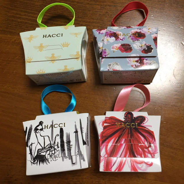 HACCI(ハッチ)のHACCI はちみつ石鹸 5g×4 コスメ/美容のボディケア(ボディソープ/石鹸)の商品写真