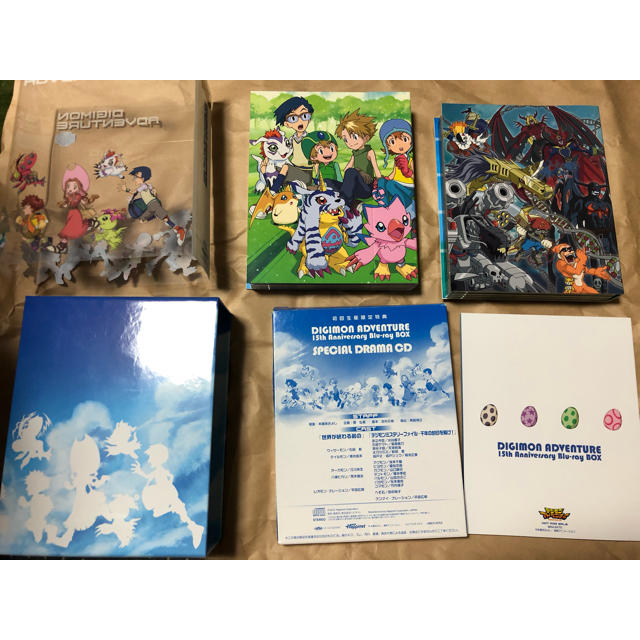 デジモン 15周年 Blu-ay BOX 初回限定ドラマCD付き新品未開封