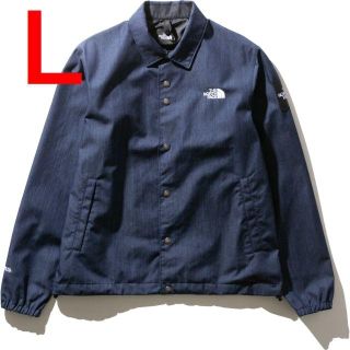 ザノースフェイス(THE NORTH FACE)の20SS Lサイズ ノースフェイス デニム コーチ ジャケット インディゴデニム(Gジャン/デニムジャケット)