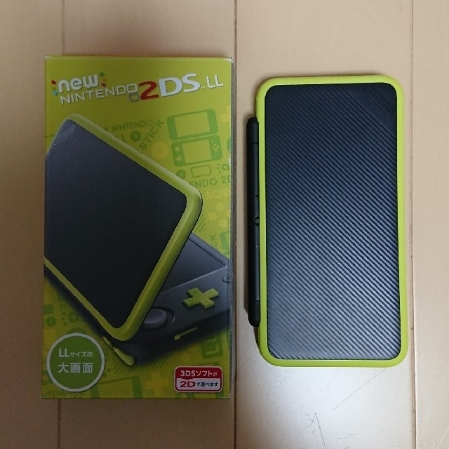 ニンテンドー2DS(ニンテンドー2DS)のNintendo ゲーム機本体 NEW ニンテンドー 2DS LL ブラック/ラ エンタメ/ホビーのゲームソフト/ゲーム機本体(携帯用ゲーム機本体)の商品写真