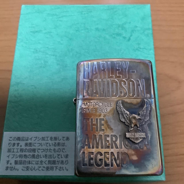 ZIPPO Harley-Davidson イーグルメタル いぶし加工