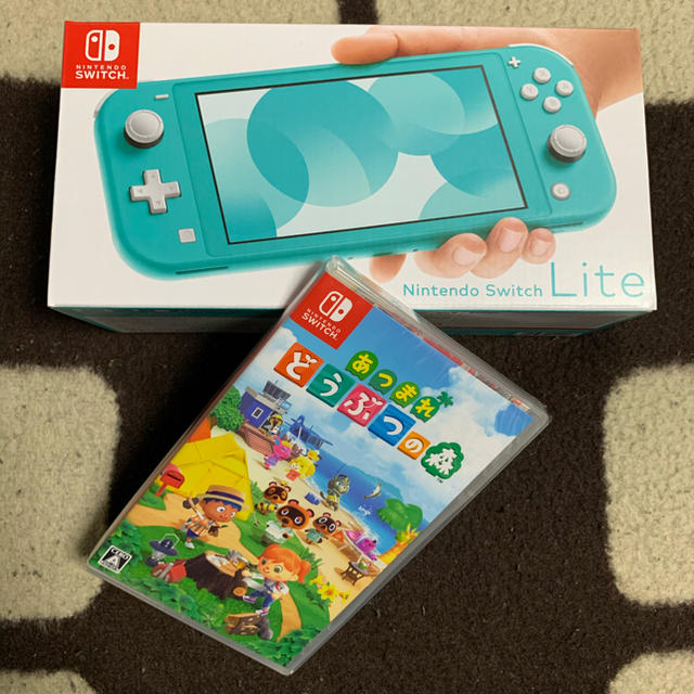 Nintendo Switch Liteターコイズ+あつまれどうぶつの森セット