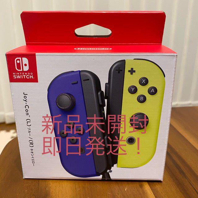 【新品】Switch Joy-Con (L)(R) ジョイコン ブルー イエローエンタメ/ホビー