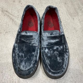 ヴァンズ(VANS)のVANS バンズ ベルベット ローファー サイズ 25.5cm(スリッポン/モカシン)