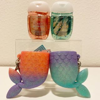 バスアンドボディーワークス(Bath & Body Works)のバス＆ボディーワークスジェル　マーメイド　ホルダーセット(アルコールグッズ)