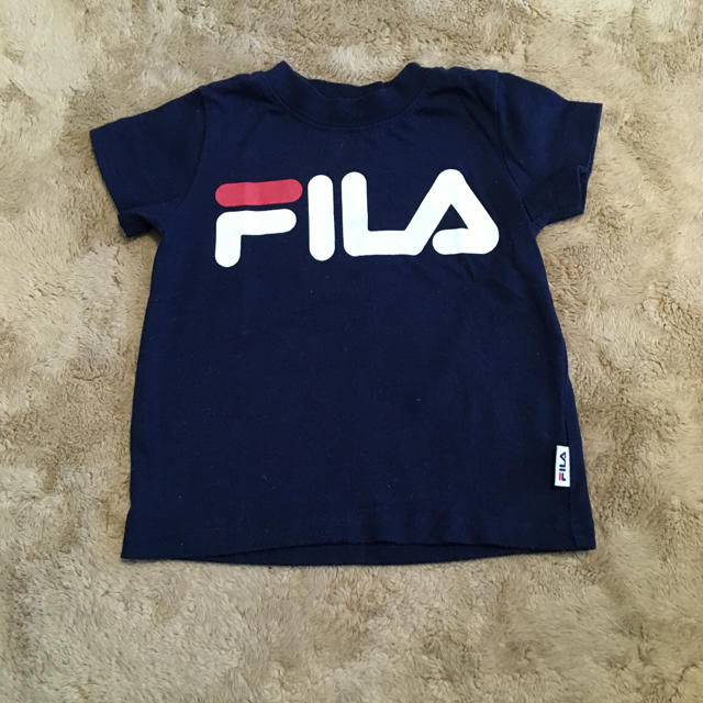 FILA(フィラ)の半袖　Tシャツ キッズ/ベビー/マタニティのキッズ服男の子用(90cm~)(Tシャツ/カットソー)の商品写真