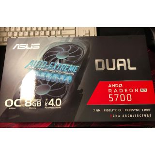 エイスース(ASUS)のASUS DUAL-RX5700-O8G-EVO(PCパーツ)