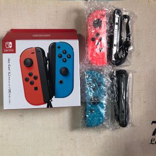 ニンテンドースイッチ(Nintendo Switch)のバイク22様専用ニンテンドースイッチ　ジョイコン  新品(家庭用ゲーム機本体)