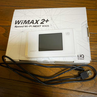 エーユー(au)のWX05 WiMAX2+(PC周辺機器)