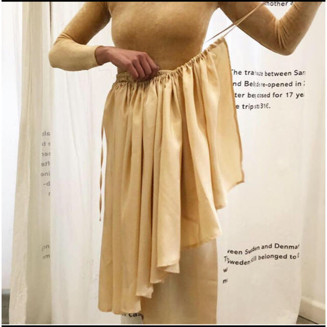 jonnlynx(ジョンリンクス)の6/2まで専用　baserange Gada Skirt  Silk Voile レディースのスカート(ロングスカート)の商品写真