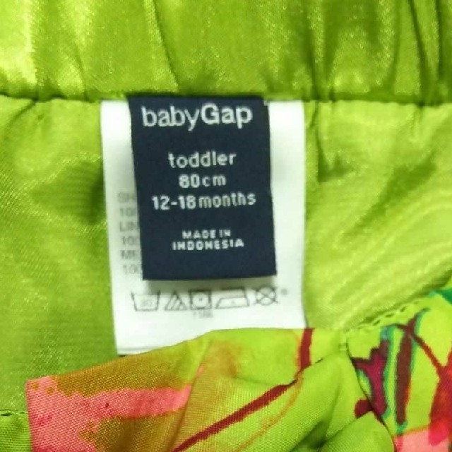 babyGAP(ベビーギャップ)の美品 baby GAP 80センチ ベビー服 スカート キッズ/ベビー/マタニティのベビー服(~85cm)(スカート)の商品写真