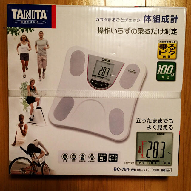 TANITA BC754 体組成計  スマホ/家電/カメラの生活家電(体重計)の商品写真