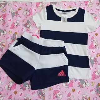 アディダス(adidas)の専用です。adidas Tシャツ ショーパン 110㎝(Tシャツ/カットソー)