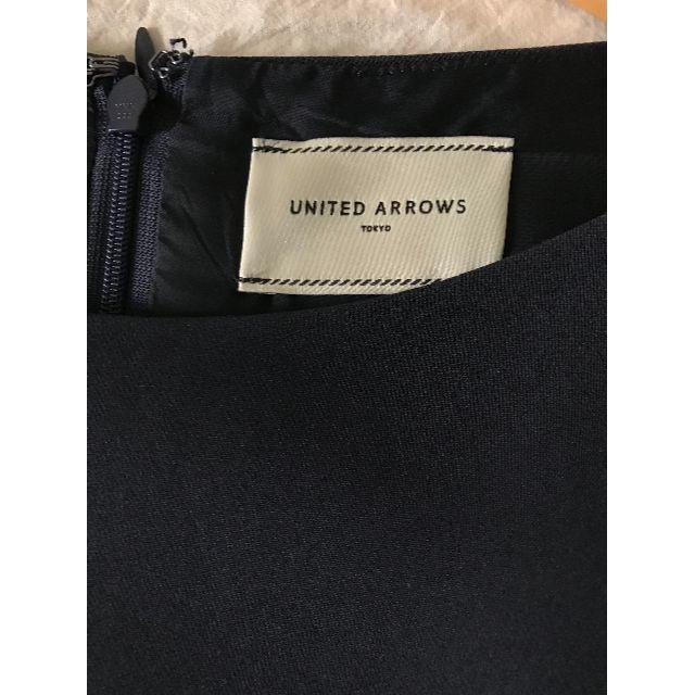 UNITED ARROWS(ユナイテッドアローズ)の※ｒｕｒｕ様専用※　　UNITED ARROWS　ネイビーワンピー レディースのワンピース(ひざ丈ワンピース)の商品写真