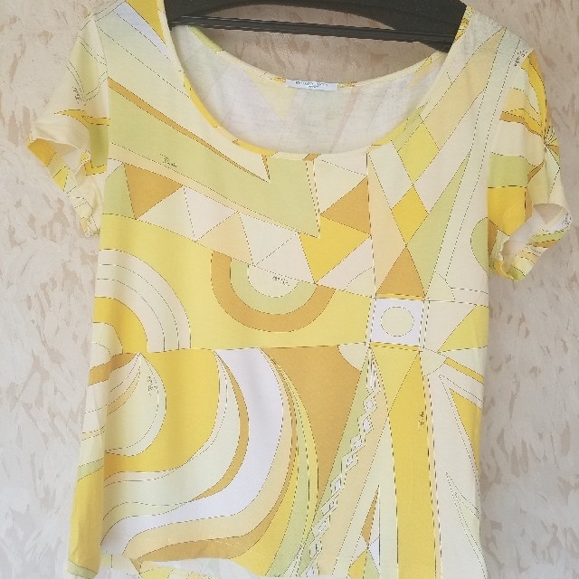 EMILIO PUCCI(エミリオプッチ)のEMILIO PUCCI　プッチ柄Tシャツ レディースのトップス(Tシャツ(半袖/袖なし))の商品写真