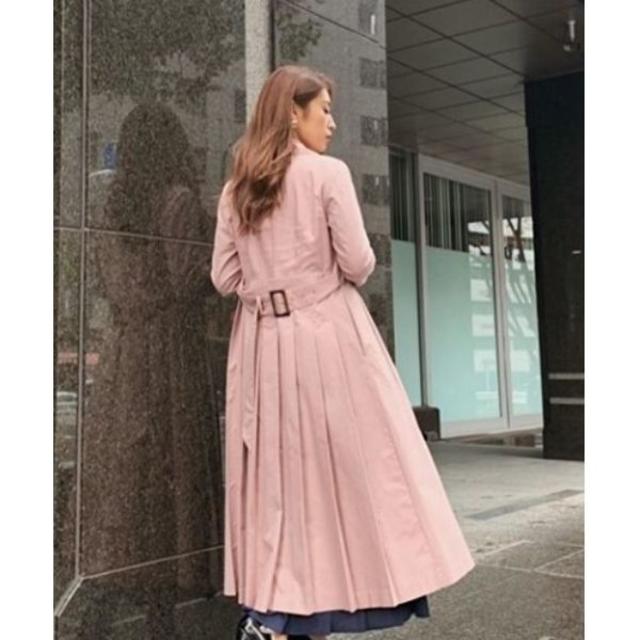 rienda(リエンダ)のSide pleats trench CT　新品　タグ付き レディースのジャケット/アウター(トレンチコート)の商品写真