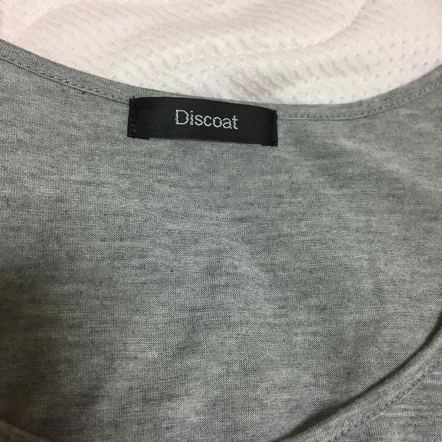 Discoat(ディスコート)のDiscoat ディスコート　重ね着　レイヤード　裾　ひらひら　タンクトップ レディースのトップス(タンクトップ)の商品写真
