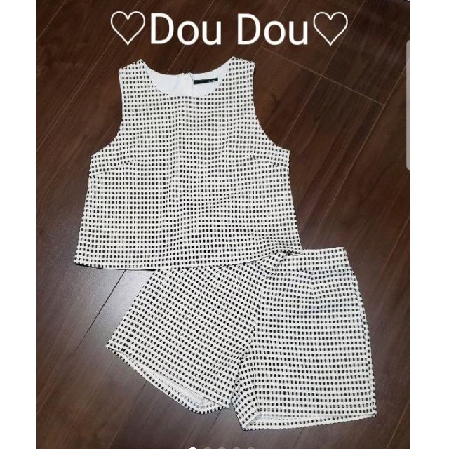 DouDou(ドゥドゥ)の【美品】Dou Dou  ドゥドゥ　セットアップ レディースのレディース その他(その他)の商品写真