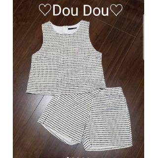 ドゥドゥ(DouDou)の【美品】Dou Dou  ドゥドゥ　セットアップ(その他)