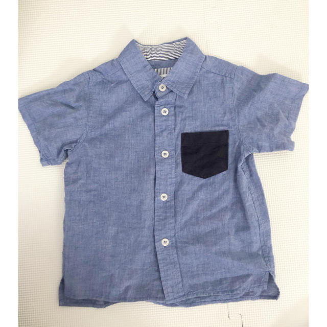 GLOBAL WORK(グローバルワーク)のキッズ　半袖シャツ キッズ/ベビー/マタニティのキッズ服男の子用(90cm~)(Tシャツ/カットソー)の商品写真