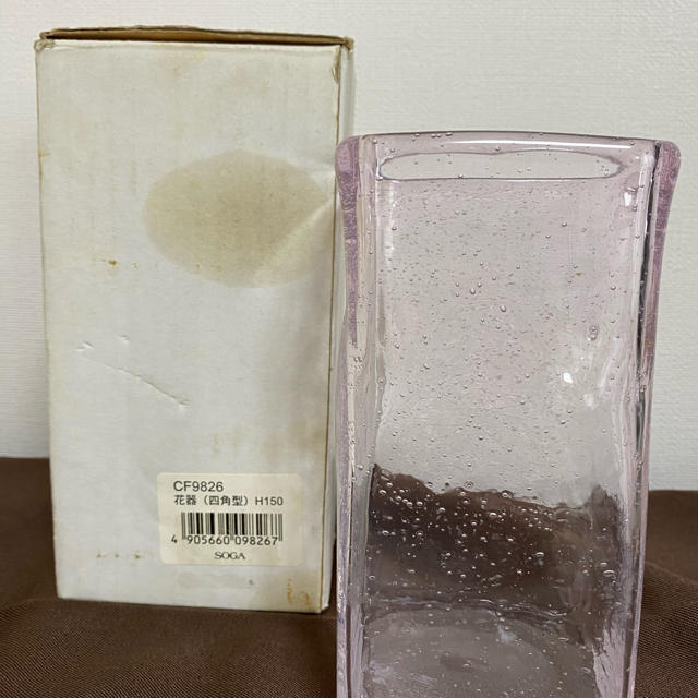 SOGA ガラス花瓶 インテリア/住まい/日用品のインテリア小物(花瓶)の商品写真