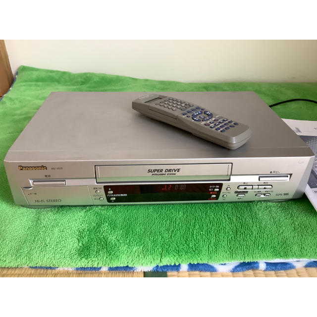 VHSビデオデッキ Panasonic NV-HV5 リモコン、取説付き