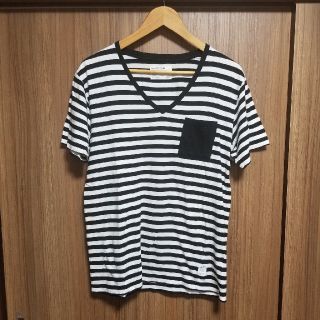 アズールバイマウジー(AZUL by moussy)のAZUL by moussy　ボーダーTシャツ(Tシャツ/カットソー(半袖/袖なし))