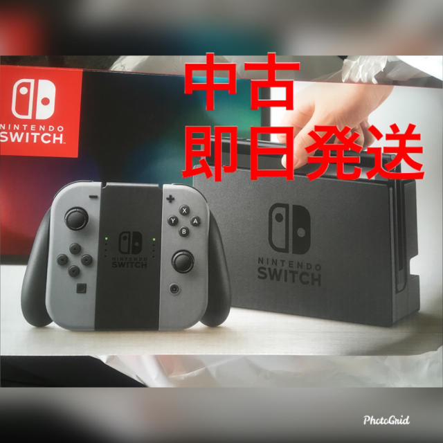 Nintendo Switch - Switch 旧型 グレー スイッチ 本体の通販 by ふー ...