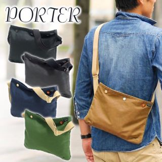 ポーター(PORTER)のPORTER COPPI ポーター コッピ サコッシュ グレー(ショルダーバッグ)