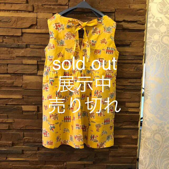 ノースリープワンピース　sold out