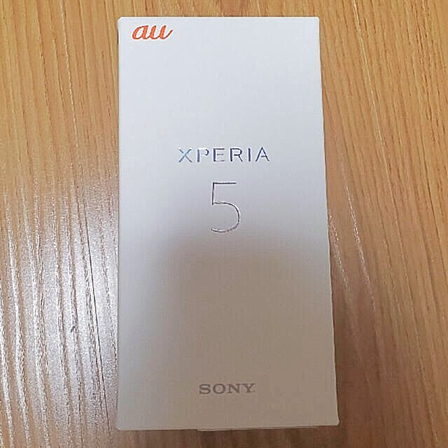 新品未使用 Xperia5 SOV41 au SIMロック解除済