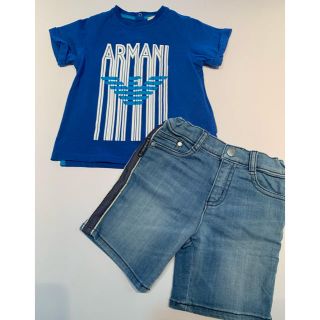 アルマーニ ジュニア(ARMANI JUNIOR)の美品【アルマーニ ベビーパンツのみ♪】18M/82cm(パンツ)