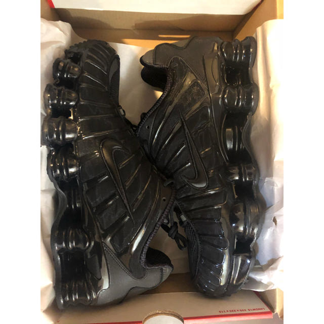 28.0 NIKE SHOX TL ショックス トリプルブラック