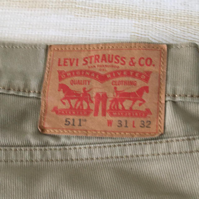 Levi's(リーバイス)のハーフパンツ　511 levi strauss  メンズのパンツ(ショートパンツ)の商品写真