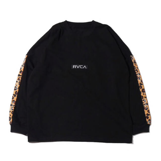 RVCA(ルーカ)のrvca atmos ブラック　M ロンT ルーカ アトモス トラ アニマル メンズのトップス(Tシャツ/カットソー(七分/長袖))の商品写真