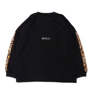 ルーカ(RVCA)のrvca atmos ブラック　Ｌ ロンT ルーカ アトモス トラ アニマル(Tシャツ/カットソー(七分/長袖))