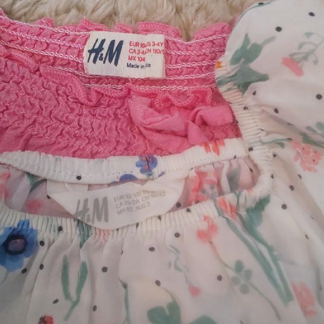 H&M(エイチアンドエム)のH&M ブラウス キッズ/ベビー/マタニティのキッズ服女の子用(90cm~)(ブラウス)の商品写真