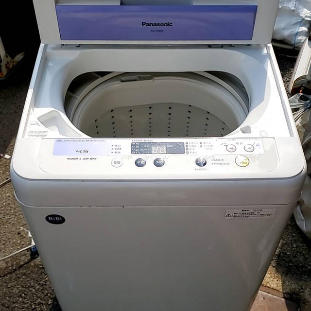 Panasonic(パナソニック)のPanasonic 全自動電気洗濯機 　NA-F45B5B     2012年製 スマホ/家電/カメラの生活家電(洗濯機)の商品写真