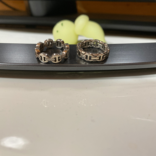 Chrome Hearts(クロムハーツ)のホーセンブース　リング2個セット メンズのアクセサリー(リング(指輪))の商品写真